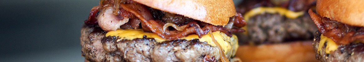 Eating Burger at Apollo Burgers restaurant in Garden Grove, CA.